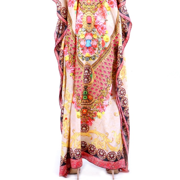 Print Kaftan Dress-Designer Kaftan for Sale Caftan - Picture 2 of 4